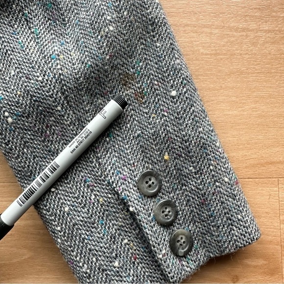 Vintage Pendleton 100% Virgin Wool Pencil Skirt Blazer Suit Set - Picture 9 of 15